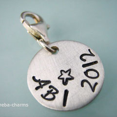 ABI-Charm 2012 (Vorderseite) in Schreibschrift
