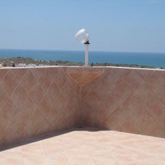 Terrasse vue mer