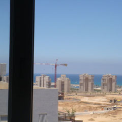 Vue mer de la cuisine
