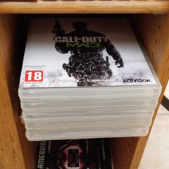 Mes jeux Call of Duty sur PS3 (BO 1/2/3, Ghost, MW3)