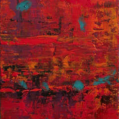 "Grosser Sand", 90 x 70 cm, Acryl/Mischtechnik auf Bütten