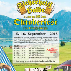 Sicherheitshalbe Busausfahrt Flyer Osten