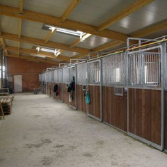 der neue Stall