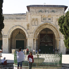 Esplanade du Temple, mosquée El Aqsa