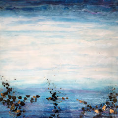 "SERENITY"  (24x20 on finished 1.5" deep cradle wood panel)  Exclusively at Wertheim Contemporary (808) 573-5972