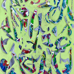 "FRAGMENTS OF ALOHA" 30X24 Exclusively at Wertheim Contemporary (808) 573-5972