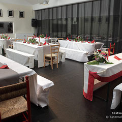 Dekorierter Festsaal von Studio II des Tanzstudio La Fragua