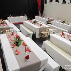 Dekorierter Festsaal von Studio II des Tanzstudio La Fragua