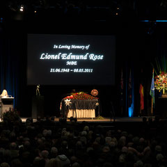 Farewell of Lionel Rose 2011 at Festival Hall, Melbourne, Australia