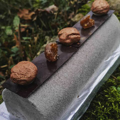 Angelique Cake Events buche de noel  marron