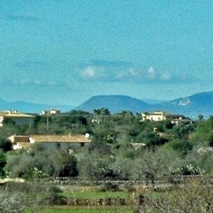 Fernblick in Richtung Tafelberg Randa