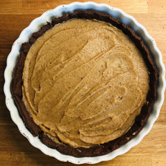 Dattelkaramell Schokotarte