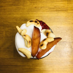 Chiapudding vegan. Joshimaria. Himbeere Cashew Pflaume