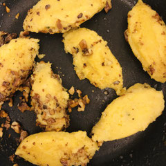 Polenta Walnussbutter