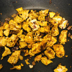 Rührtofu vegan. Rührei vegan