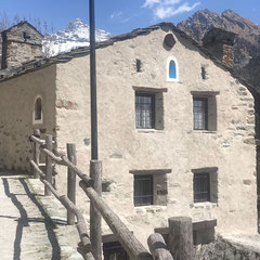 Magneaz - Champoluc (AO) - "Casa del Capitano" - antico presidio militare