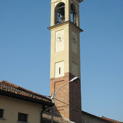 Albuzzano (PV) - Campanile della Chiesa dell'Assunzione di M. Vergine