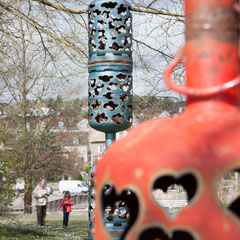 Sculptures en acier