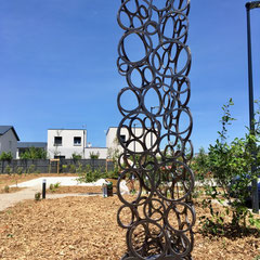 Sculpture en acier monumentale