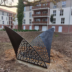 Sculpture en acier monumentale