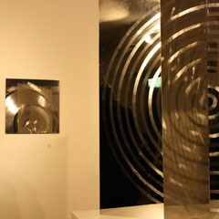 Felix Rodewaldt, „Kreise - von Tape zu Stahl“, ABC Westside Galerie