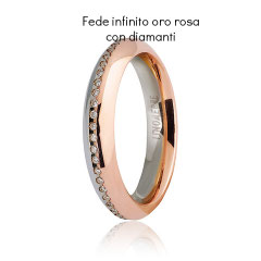 Fede Unoaerre Infinito Oro Rosa Collezione 9.0