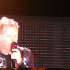 Metallica auf der Centerstage.