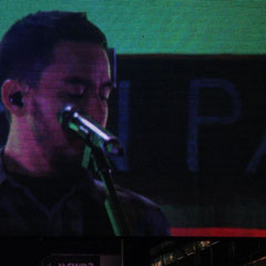 Linkin Park auf der Centerstage.