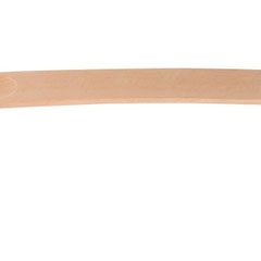 Großer Schuhlöffel aus Buchenholz mit breitem Griffstück / Large beech wood shoehorn with wide handle
