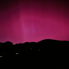 2024: Northern Lights in Switzerland (Obersaxen)