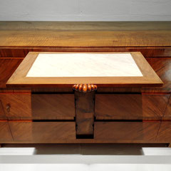 Bruno Paul Burl Walnut Art Deco Bar Buffet Storage, Germany 1920s 30s - PN.Modern pnmodern