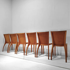 Danilo Silvestrin Oak Dining Chairs Model Milano for Gunther Lambert, Italy, Germany c.1980 - PN.Modern pnmodern