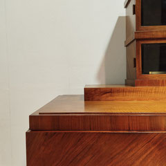 Bruno Paul Burl Walnut Art Deco Bar Buffet Storage, Germany 1920s 30s - PN.Modern pnmodern