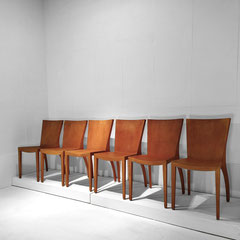 Danilo Silvestrin Oak Dining Chairs Model Milano for Gunther Lambert, Italy, Germany c.1980 - PN.Modern pnmodern