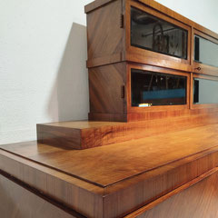 Bruno Paul Burl Walnut Art Deco Bar Buffet Storage, Germany 1920s 30s - PN.Modern pnmodern