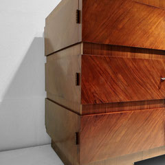 Bruno Paul Burl Walnut Art Deco Bar Buffet Storage, Germany 1920s 30s - PN.Modern pnmodern