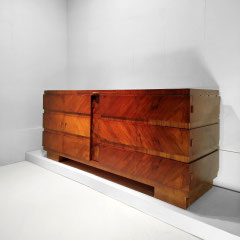 Bruno Paul Burl Walnut Art Deco Bar Buffet Storage, Germany 1920s 30s - PN.Modern pnmodern