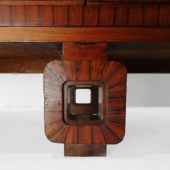 Grand Salon Énfilade Buffet Sideboard Attr. to Jules Leleu, French Master Ébenisterie in Walnut and Macassar, France, 1930-1934 - PN.Modern pnmodern.com