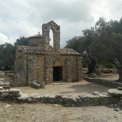 L'église byzantine d'Agios Giorgios Diassoritis.