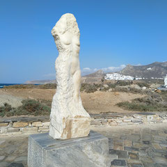 Naxos - Statue d'Aphrodite