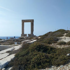 Naxos - La porte d'Apollon ou Portara.