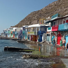 Klima - Le village des pêcheurs, tout en couleurs.