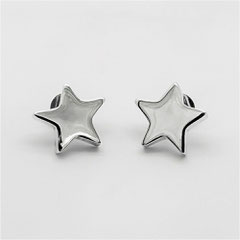 Boucle-d-oreille-argent-star-etoile-volume-creation-contemporaine-bijoutier-joaillier-createur-cantal-auvergne-rhone-alpes