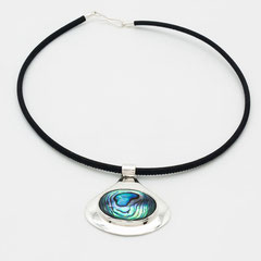 collier-argent-coquillage-ormeau-turquoise-creation-contemporaine-bijoutier-joaillier-auvergne-auvergne-rhone-alpes