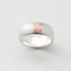 bague-bombee-argent-cuivre-croix-homme-femme-creation-contemporaine-bijoutier-joaillier-auvergne-rhone-alpes 