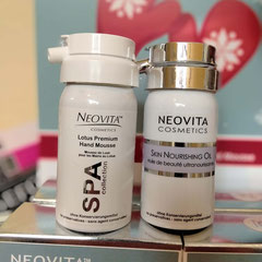 NeoVita - Lotus Premium Hand Mousse* & Skin Nourishing Oil  Verwöhnset für Corona/Winter-geplagte Hände, sehr ergiebig - 42,00 EUR 