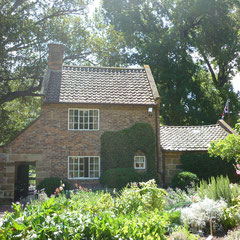 das Cottage von James Cook in den Fitzgerald Gardens