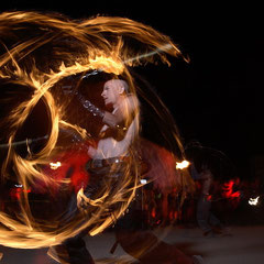 North Carolina Poi performer Hookah BM 2006