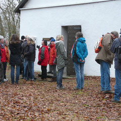 Die Marienkapelle auf dem Holzberg war schon nach 10 Minuten erreicht. (Foto W. Kautz)