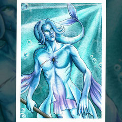 Redraw of the old Aceo (Watercolor, November 2020).